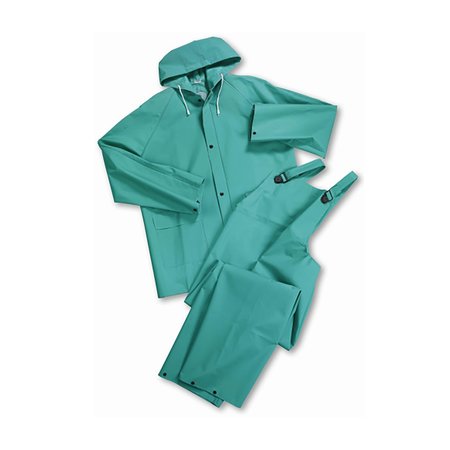 Pip Treated PVC Two-Piece Acid Suit - 0.40 mm 4045/XL
